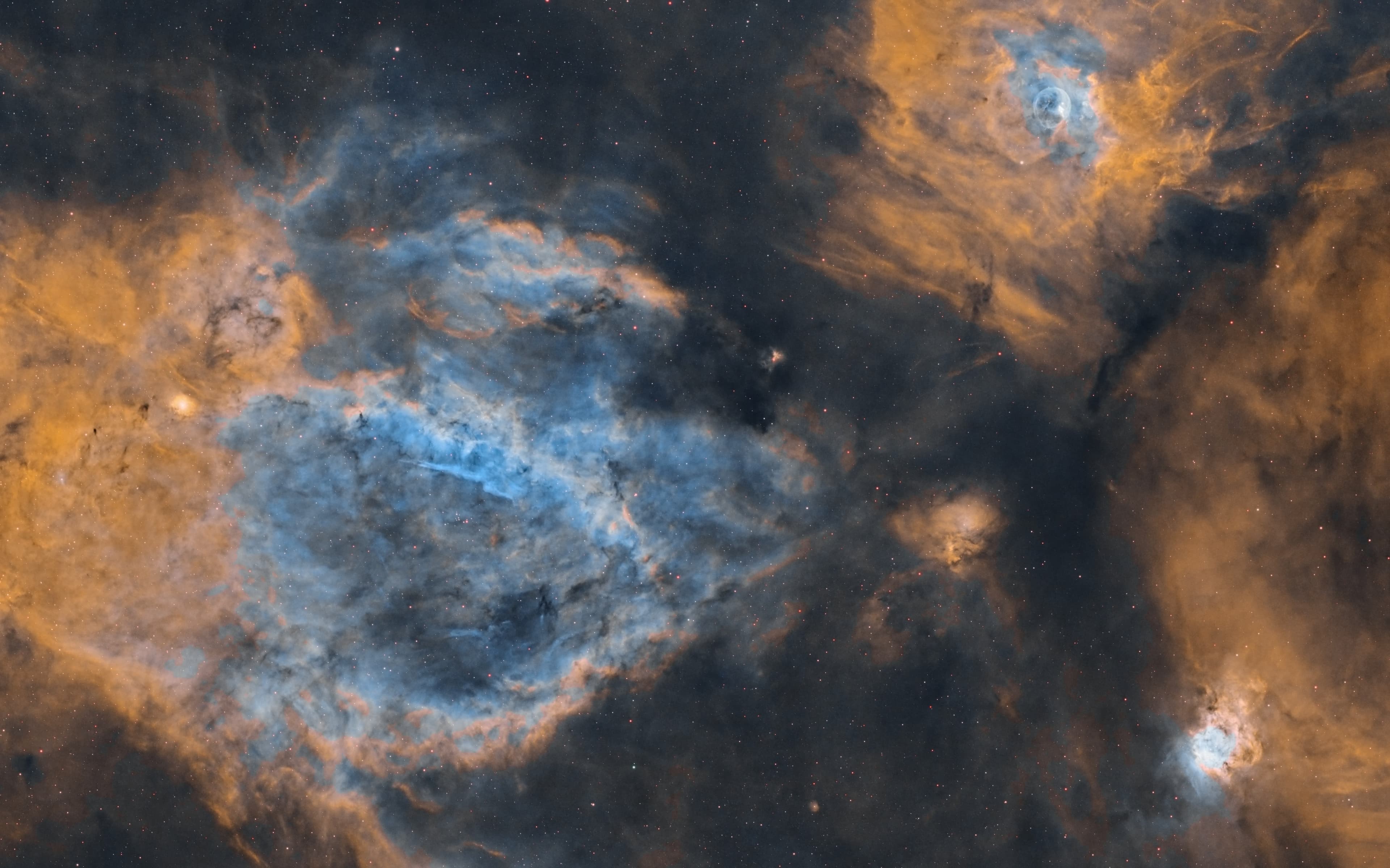Lobster Claw Nebula (SH-2-157)